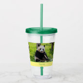 Panda Cutie Acryl Drinkbeker (Voorkant)