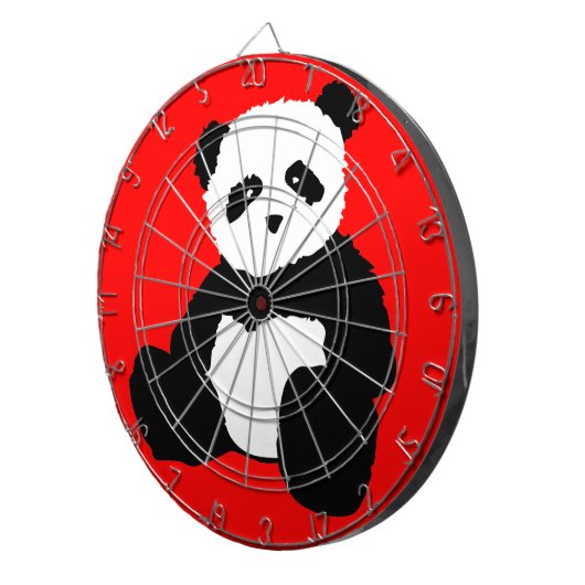 panda dartbord (Voorkant Rechts)