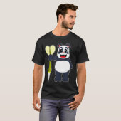 Panda Darts T-shirt (Voorkant volledig)