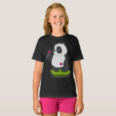 Panda Darts T-shirt (Voorkant volledig)