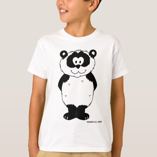 Panda de bébé de T-shirt (Devant)