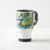 Panda de la chance Voyage Mug 1 (Devant droit)