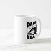 Panda de la Mer Mug drôle (Devant droit)