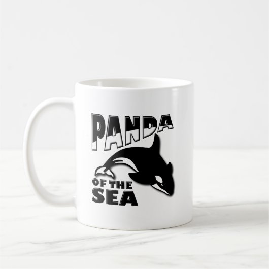 Panda de la Mer Mug drôle (Gauche)