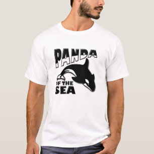 Panda de la mer Tshirt drôle