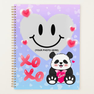 Panda de la Saint-Valentin en amour