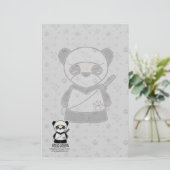 Panda de Ninja ! Papeterie (Debout devant)