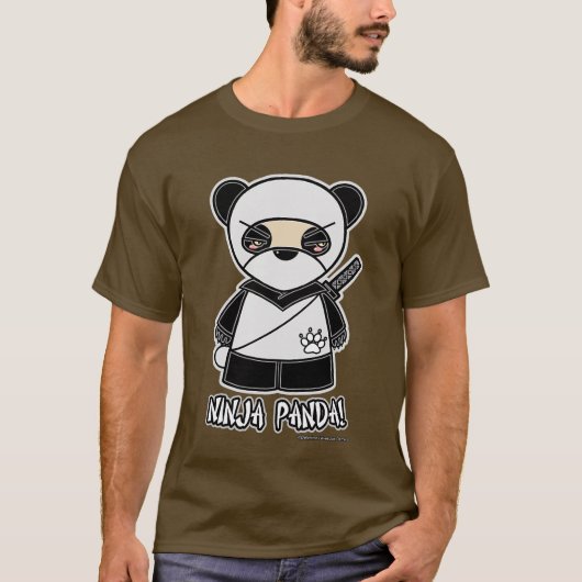 Panda de Ninja ! T-shirt (Devant)