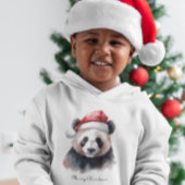 Panda de Noël, personnalisable