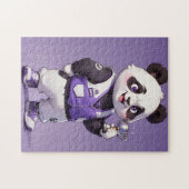Panda de puzzle enfants (Horizontal)
