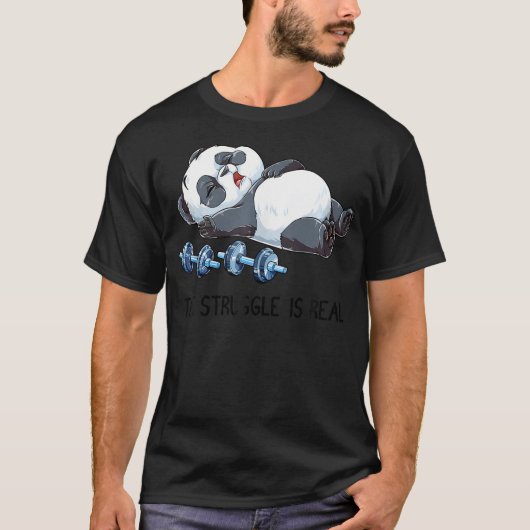 Panda de strijd is echt een goed wapen ... t-shirt (Voorkant)