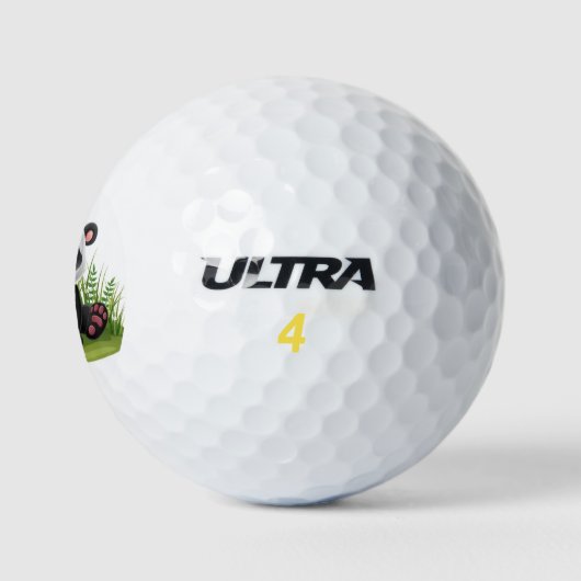 Panda design balles de golf (Logo)