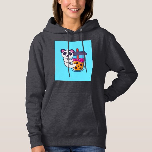 Panda design Hoodie (Voorkant)