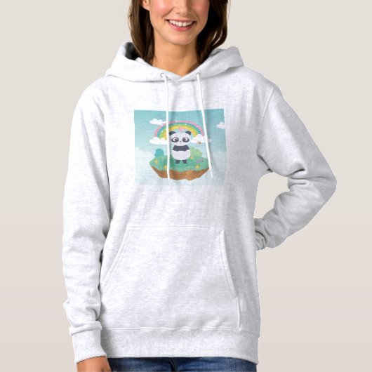 Panda design Hoodie (Voorkant)