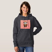 Panda design Hoodie (Voorkant volledig)