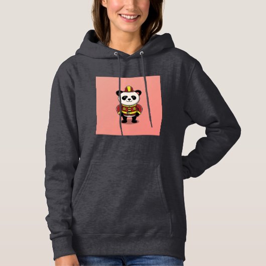 Panda design Hoodie (Voorkant)