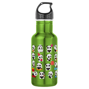Panda Design Rostaande Stalen Waterfles