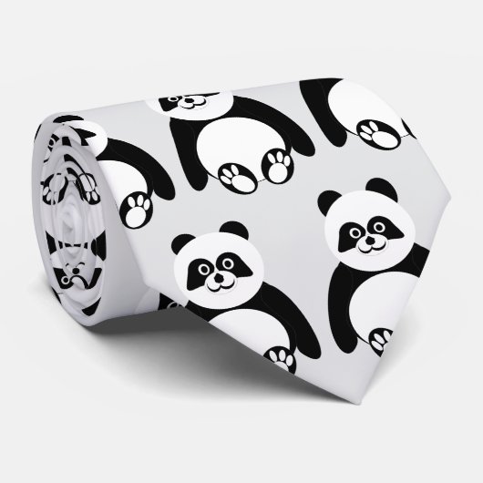 Panda Design Stropdas (Opgerold)
