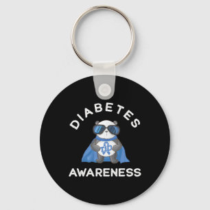 Panda Diabetic Type 1 Diabetes Awareness Support K Sleutelhanger