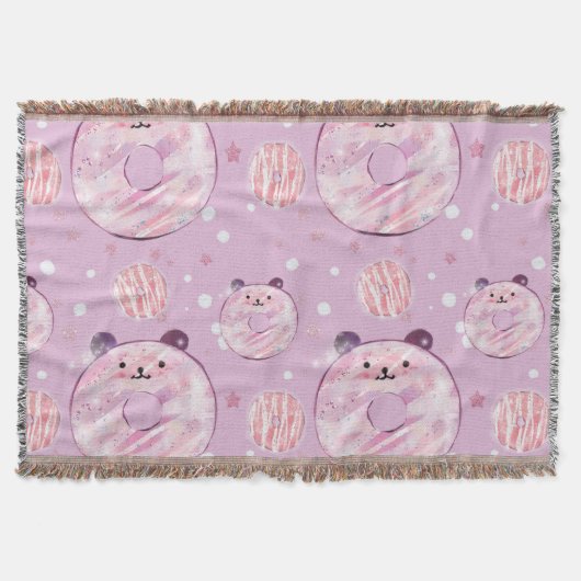Panda Donut Deken (Voorkant)