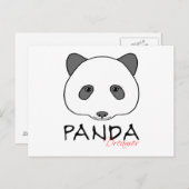 Panda Dreamweaver Briefkaart (Voorkant / Achterkant)