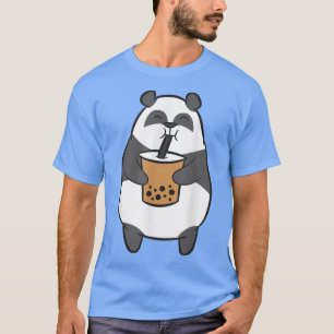 Panda Drink het Beer van Bubble Tea Kawaii Panda m T-shirt