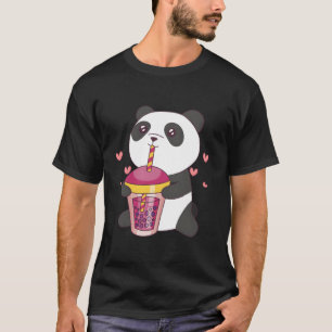 Panda Drink Milktea T-shirt