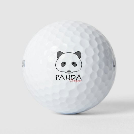 Panda Droomster Golfballen (Voorkant)