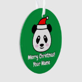 Panda du Père Noël (devant)