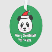 Panda du Père Noël (devant)