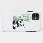 Panda Eating Bamboo Case-Mate iPhone Case (Achterkant (horizontaal))