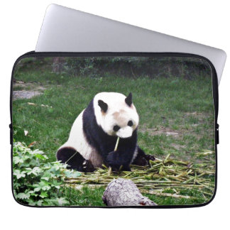 Panda eet Bamboo Laptop Sleeve
