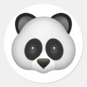 Panda - Emoji Ronde Sticker