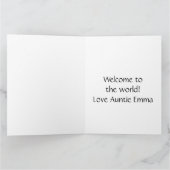 Panda en bamboe begroeting kaart (Binnen)