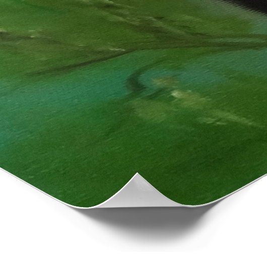 Panda en Bamboo Poster (Hoek)