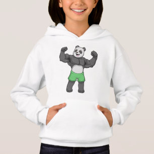 Panda en Bodybuilder au Bodybuilding
