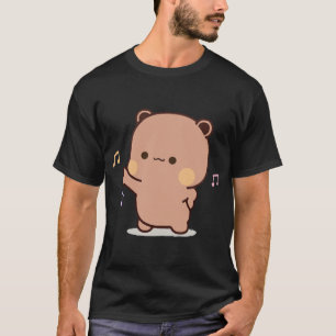 Panda en Brownie Beer paar (3) T-shirt