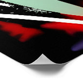 Panda et feu d'artifice | AI Art Poster (Coin)