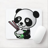 Panda eten muismat (Met muis)