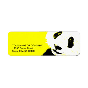 panda. etiket