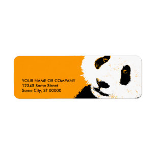 panda. etiket
