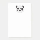 Panda Face Black en White Beer Post-it® Notes (Voorkant)