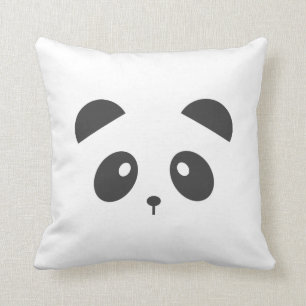 Panda Face Cushion Kussen