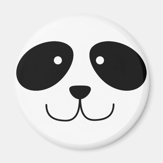 Panda Face Magnet (Devant)