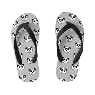 Panda Face Pattern Kinder Teenslippers