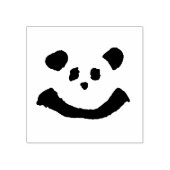 Panda Face Rubberstempel (Afrduk)