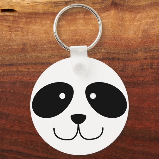 Panda Face Sleutelhanger (Voorkant)