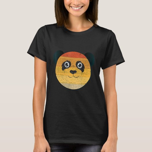 Panda Face T-shirt (Voorkant)