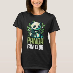 Panda Fan Club Panda Dierenpark Jongens Meisjes 5 T-shirt