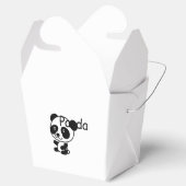Panda Favor Boxes Bedankdoosjes (Geopend)